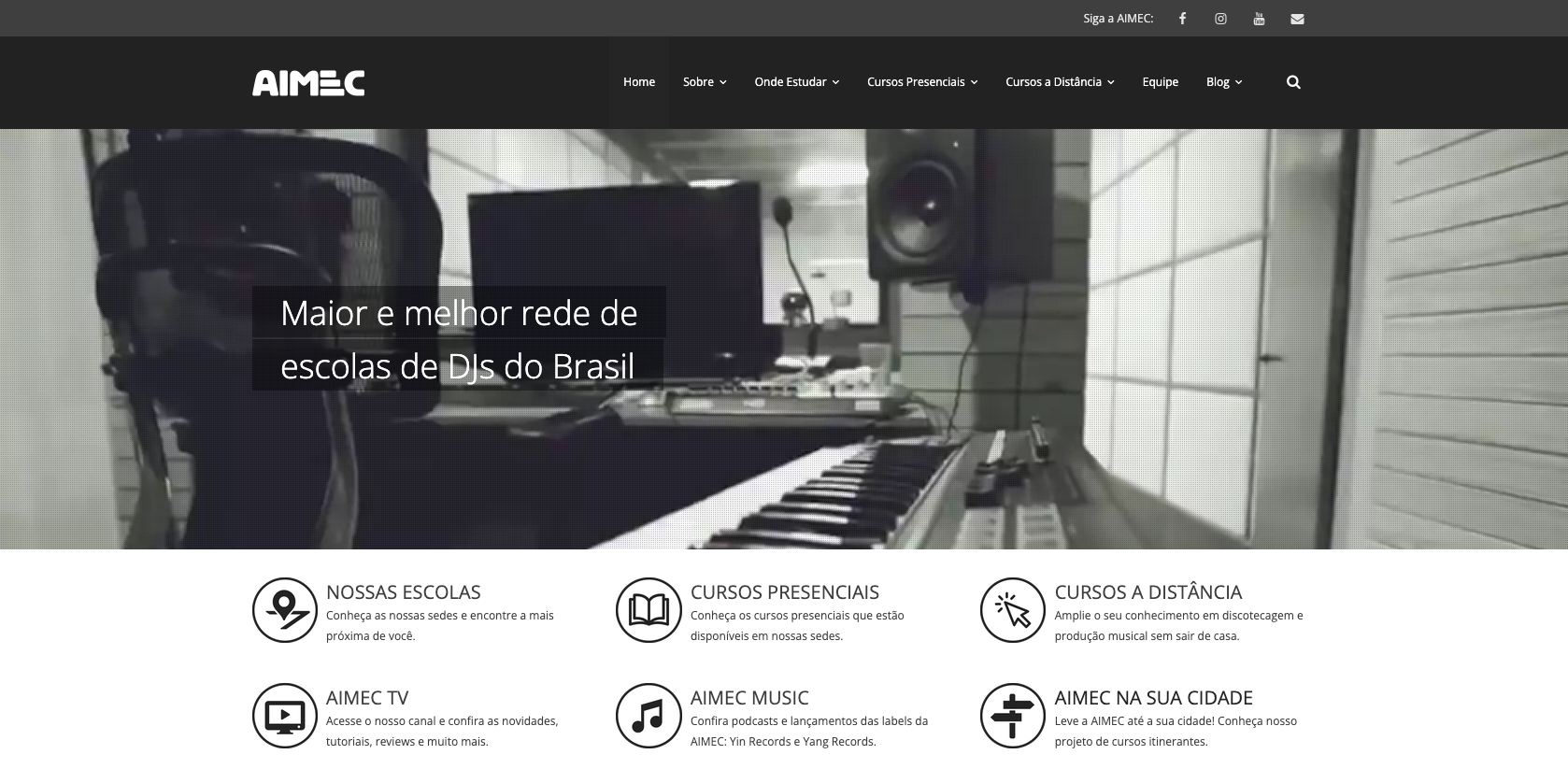 AIMEC — capa do case